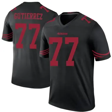 Men's Nike Alfredo Gutierrez Scarlet San Francisco 49ers Game Jersey